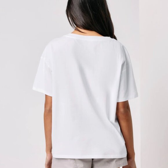 🤍 Vuori Sutton V-Neck Tee Women's — White - Large - Picture 3 of 13